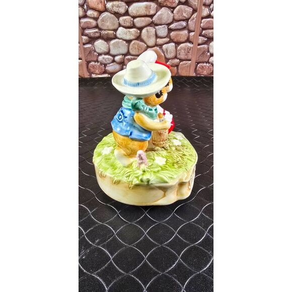 Priscilla Hillman Jack & Jill Musical Gift World Gorham Mouse Japan Figures 1983 - Picture 4 of 9